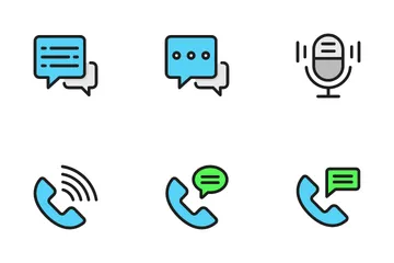 Comunicaciones Paquete de Iconos