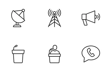 Comunicaciones Vol 2 Paquete de Iconos