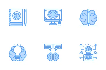 Notion de cerveau Pack d'Icônes