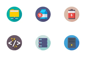 Conception et développement de sites Web Icon Pack