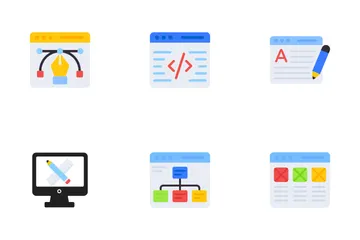Conception et développement de sites Web Pack d'Icônes