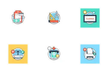 Conceptos de diseño 3 Paquete de Iconos