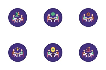 Conceptos de negocio Paquete de Iconos