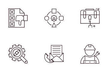 Conceptos de negocio Paquete de Iconos