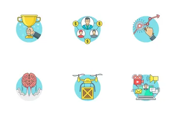 Conceptos para los negocios Paquete de Iconos