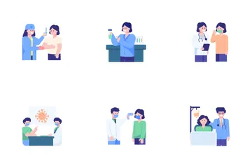 Concepts médicaux Pack d'Icônes