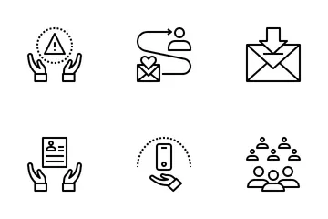 Conceptual Communication Icon Pack