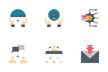 Conceptual Communication Icon Pack