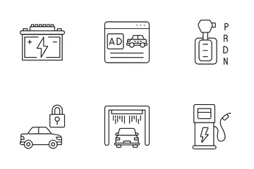 Concessionnaire automobile Pack d'Icônes