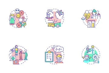 Conduct Disorder Icon Pack
