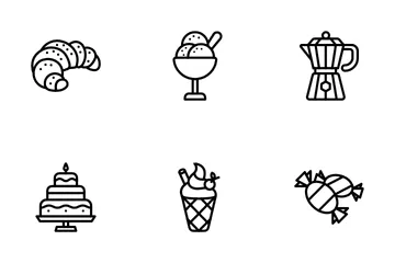 Confectionery & Sweet Icon Pack