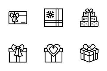 Pacco regalo Icon Pack