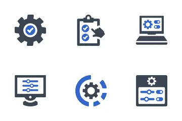 Configurações e opções Pacote de Ícones