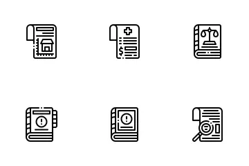 Conformité et réglementation Pack d'Icônes