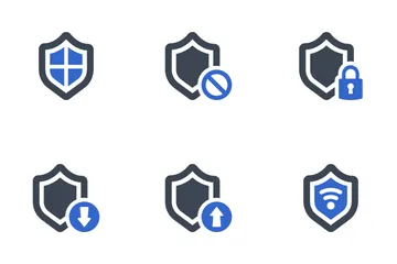 Conjunto de iconos de seguridad - 1 Icon Pack