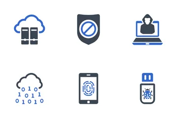 Conjunto de seguridad de Internet 3 Icon Pack