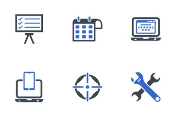 Conjunto de SEO e Internet - 1 Pacote de Ícones