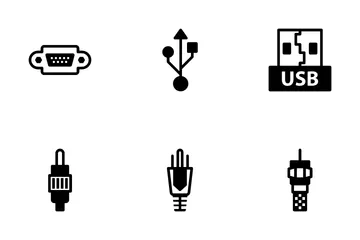 Connectors & Cables 2 Icon Pack