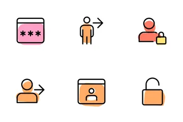 Se connecter Pack d'Icônes