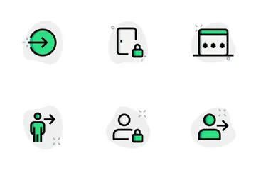 Se connecter Pack d'Icônes