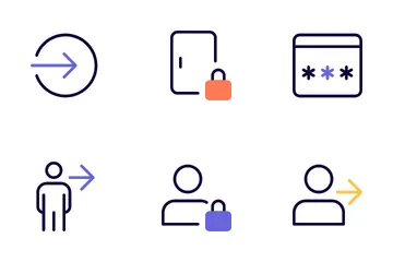 Se connecter Pack d'Icônes