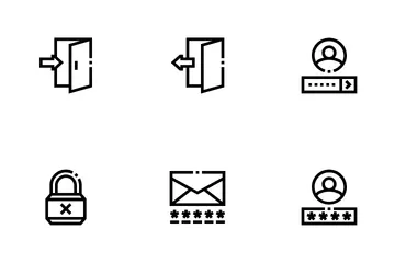 Se connecter Pack d'Icônes