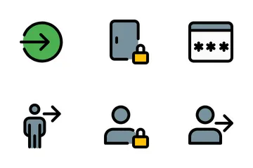 Se connecter Pack d'Icônes