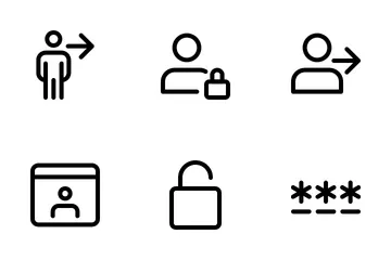Se connecter Pack d'Icônes