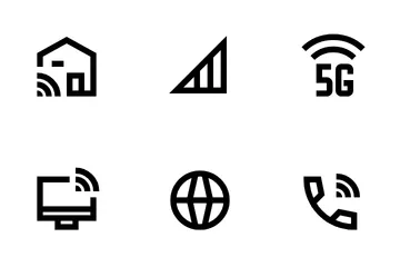 CONNEXION INTERNET Pack d'Icônes
