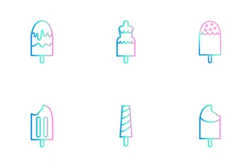 Conos de helado Icon Pack