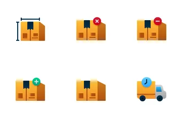 Consegna e logistica Icon Pack