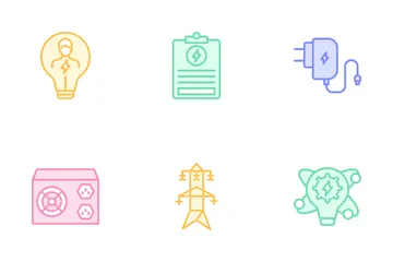 Conservation de l'énergie Pack d'Icônes