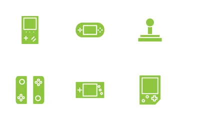 Consola de jogos Pacote de Ícones