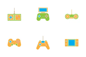 Consola de jogos Pacote de Ícones