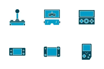 Consola de jogos Pacote de Ícones