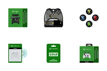 Consola Xbox One Icon Pack