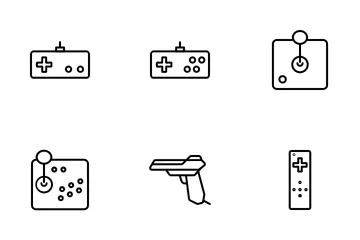 Consola de jogos Pacote de Ícones