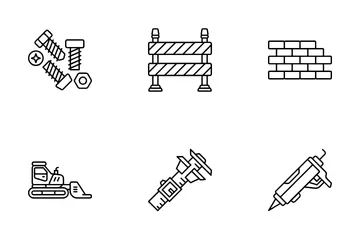 Construção Pacote de Ícones