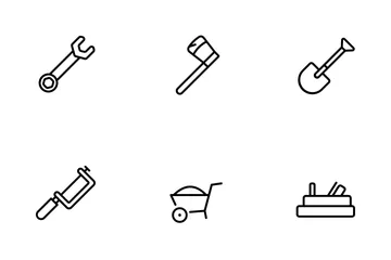 Construção Pacote de Ícones