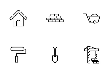 Construção Pacote de Ícones