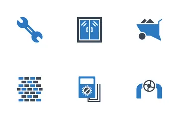 Industrial e Construção Icon Pack