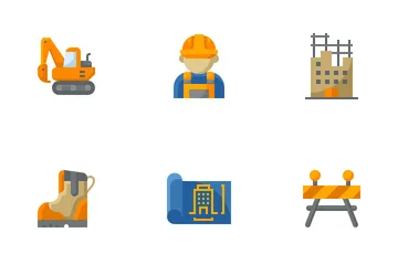 Construcción Paquete de Iconos