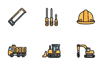 Construcción Paquete de Iconos