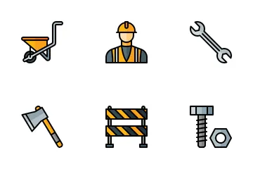 Construcción Paquete de Iconos