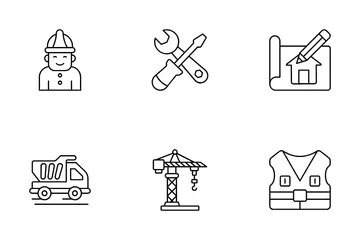 Construcción Paquete de Iconos