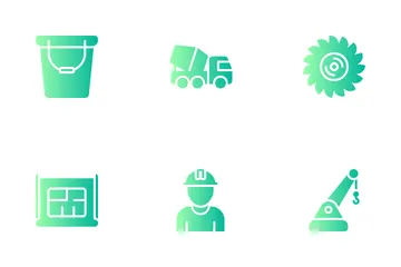 Construcción y herramientas Paquete de Iconos