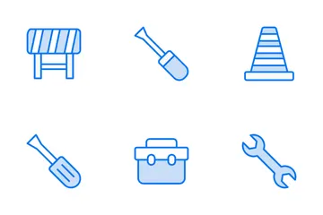 Construcción y herramientas Paquete de Iconos