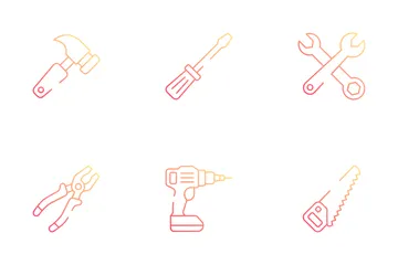 Construcción y herramientas Paquete de Iconos