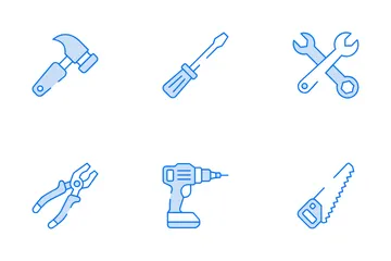 Construcción y herramientas Paquete de Iconos