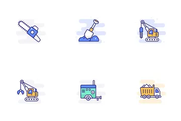 Construcción y herramientas Paquete de Iconos